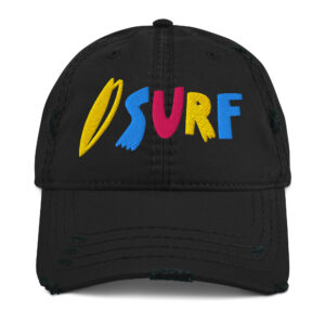 Surf Distressed Baseball Cap