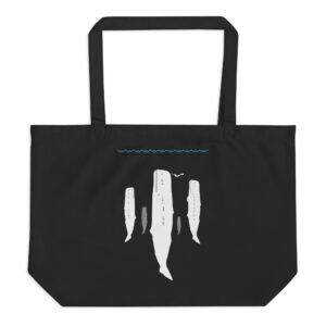 Sleeping Giants Large Organic Tote Bag