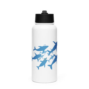 Whales Stainless Steel Water Bottle