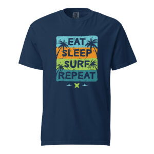 Eat, Sleep, Surf, Repeat Unisex T-Shirt