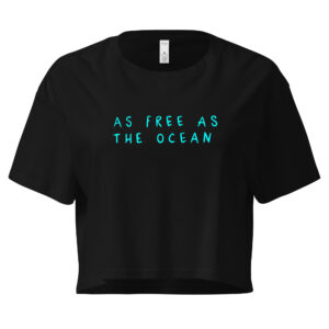 As free as the Ocean Croptop